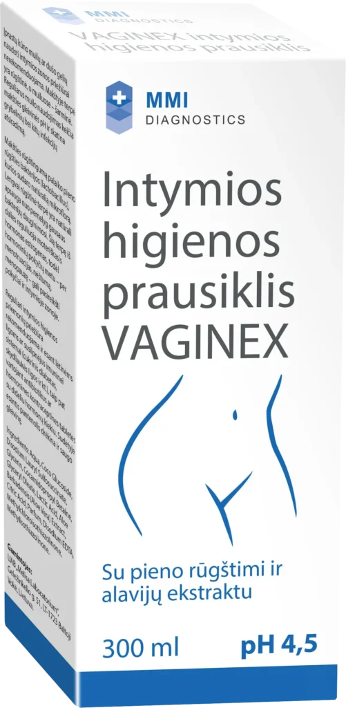 Intymios higienos prausiklis VAGINEX-medmarketingas.lt